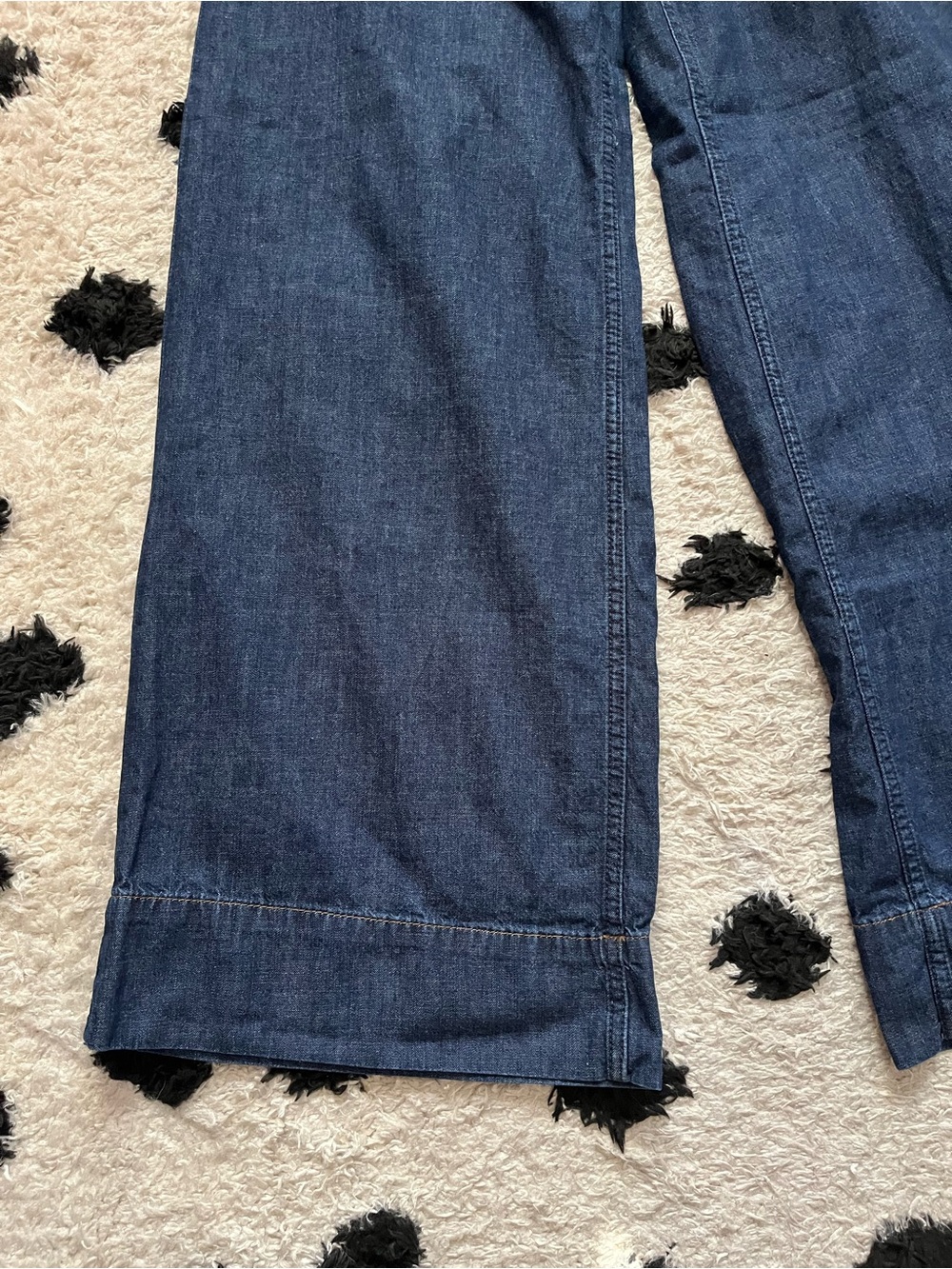 We the free size small Wide Leg Dark Denim Pants - Picture 4 of 13